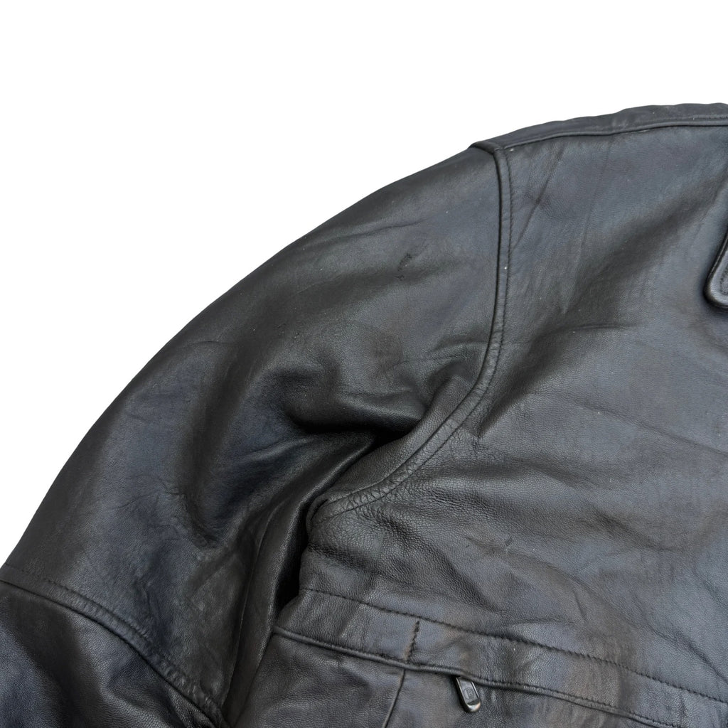 REACTION KENNETH COLE LEATHER JACKET (60)