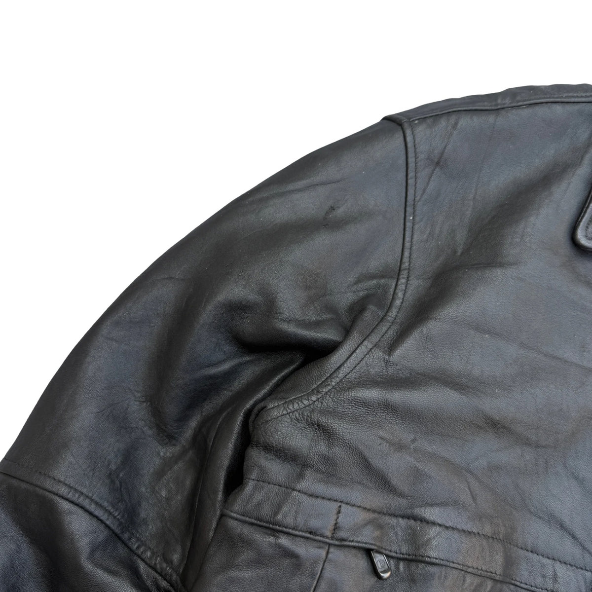 REACTION KENNETH COLE LEATHER JACKET (60)