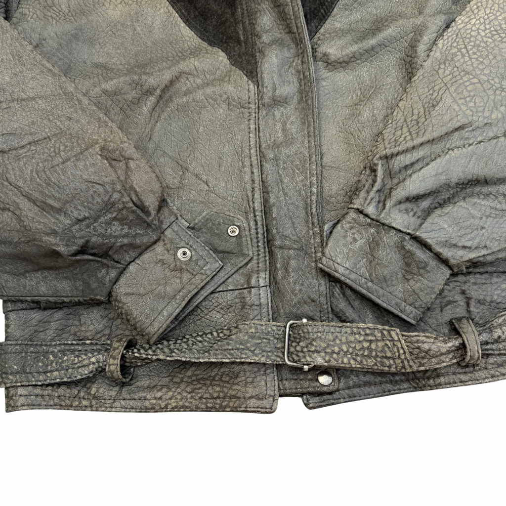 DIMITRI VINTAGE LEATHER JACKET (36)