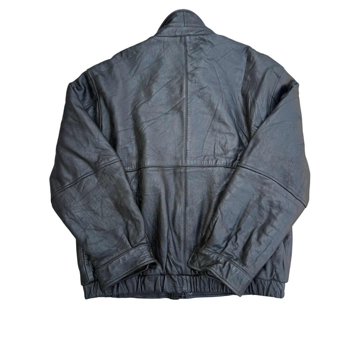 REACTION KENNETH COLE LEATHER JACKET (60)
