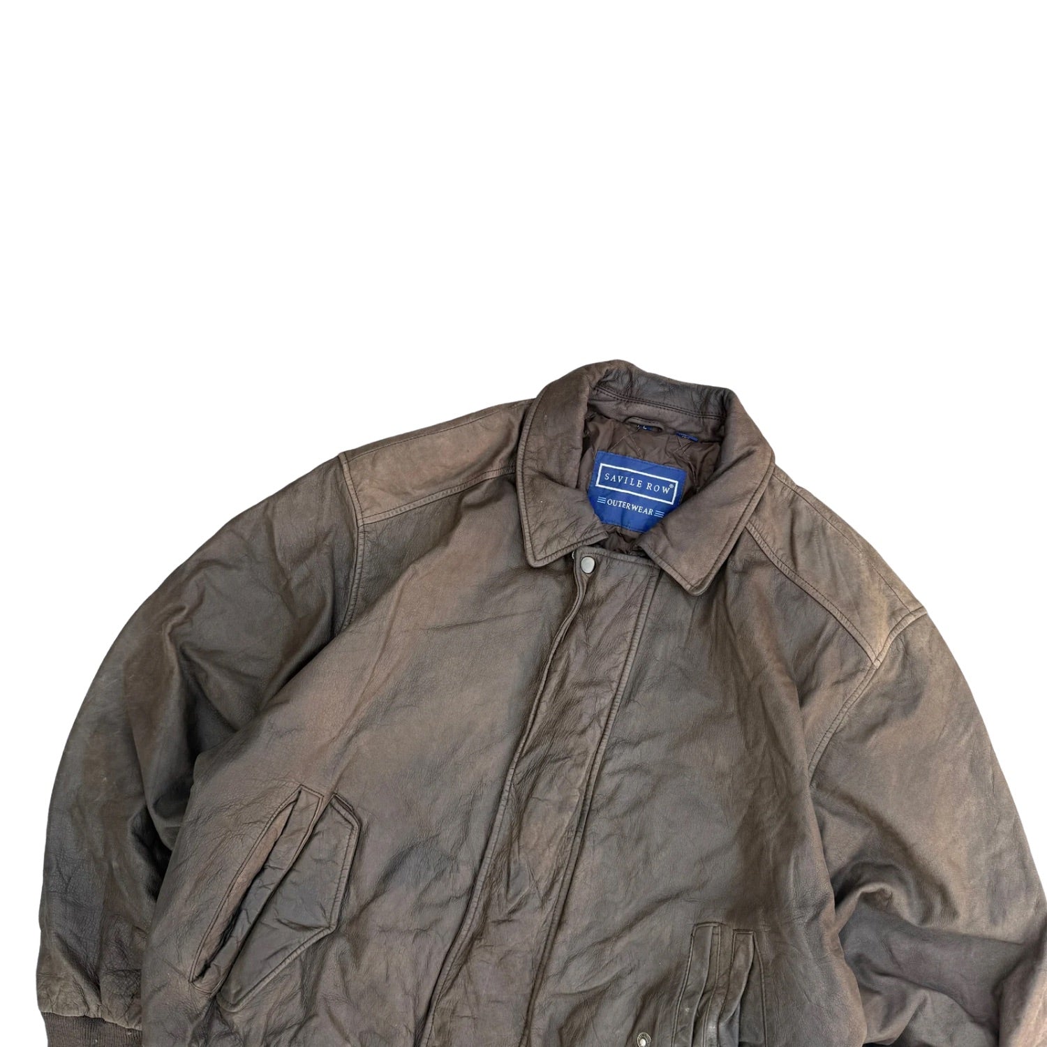 SAVILE ROW VINTAGE LEATHER JACKET (3)