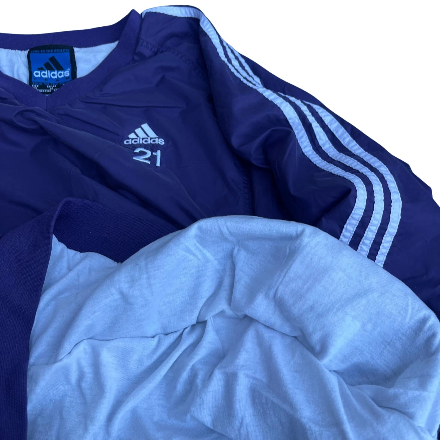 Purple Adidas pullover (454)