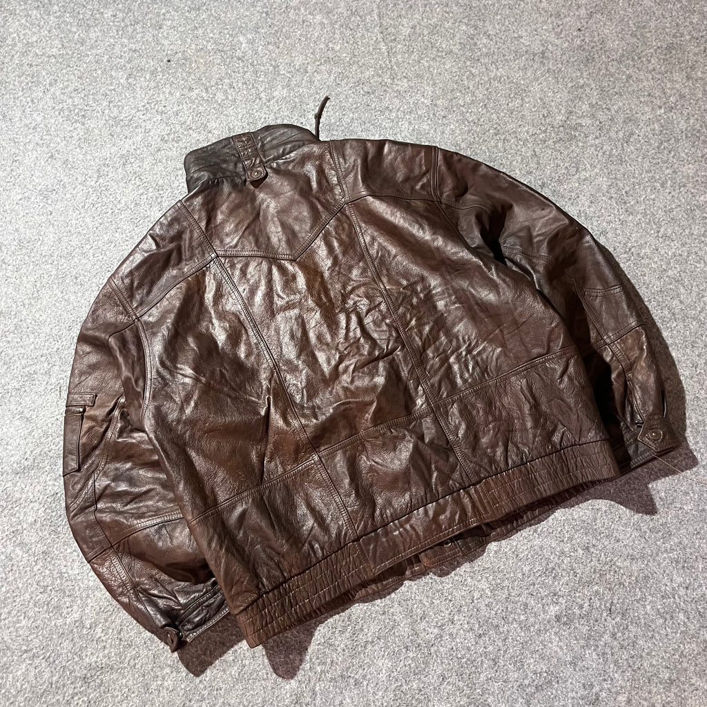 TRAPPER LEATHER JACKET