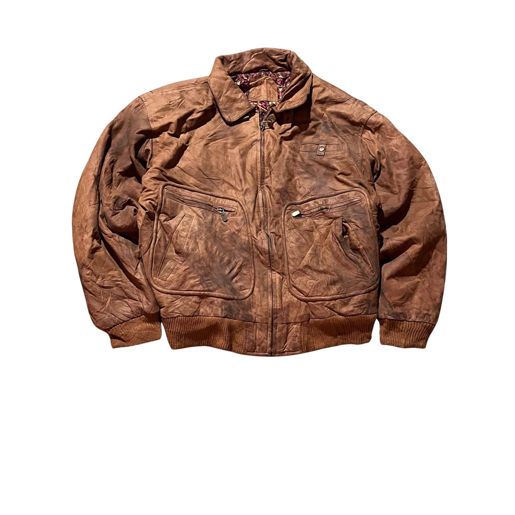 BLUES LEATHER JACKET