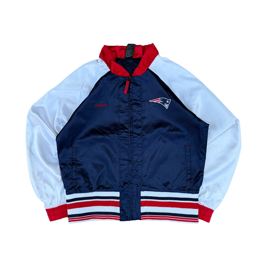 Patriots satin bomber jacket (670)