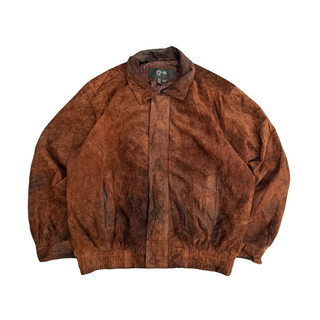 VINTAGE BROWN LEATHER JACKET (21)