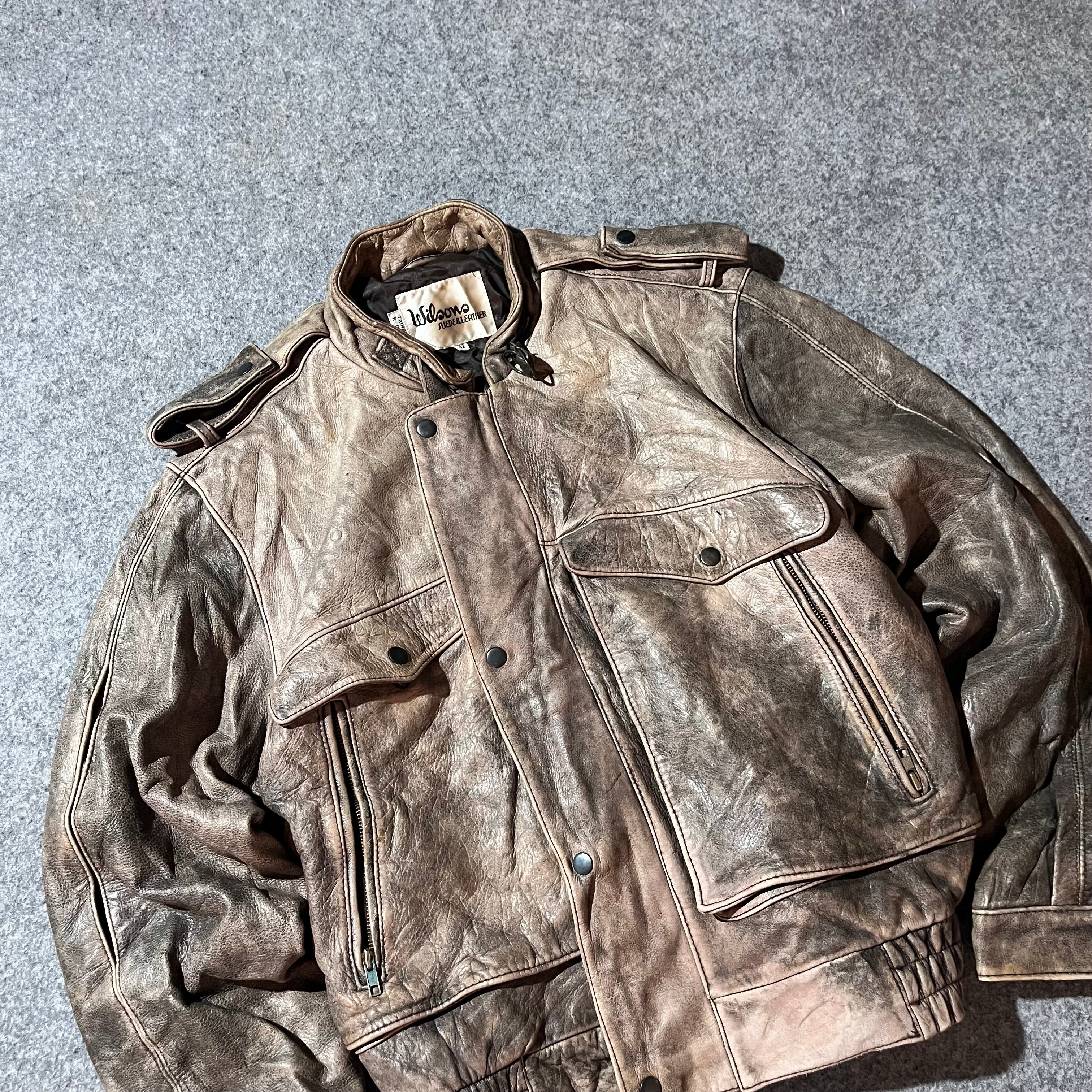 WILSONS VINTAGE LEATHER JACKET