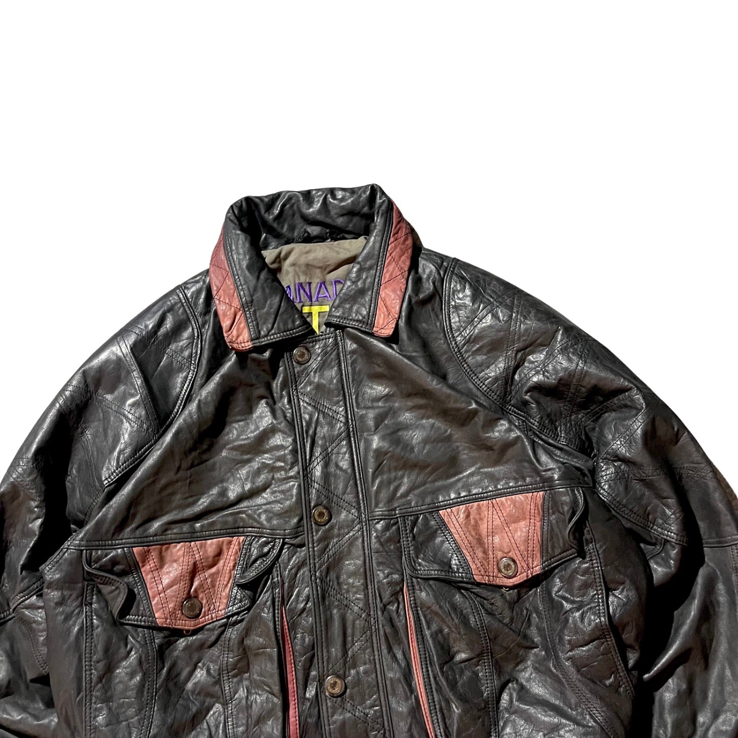 CANADIAN NATURF LEATHER JACKET