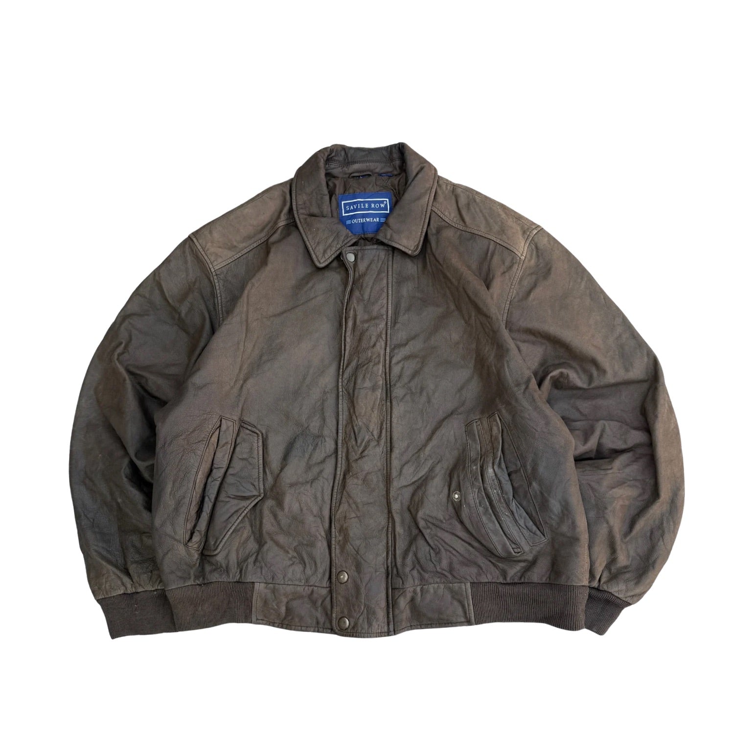 SAVILE ROW VINTAGE LEATHER JACKET (3)