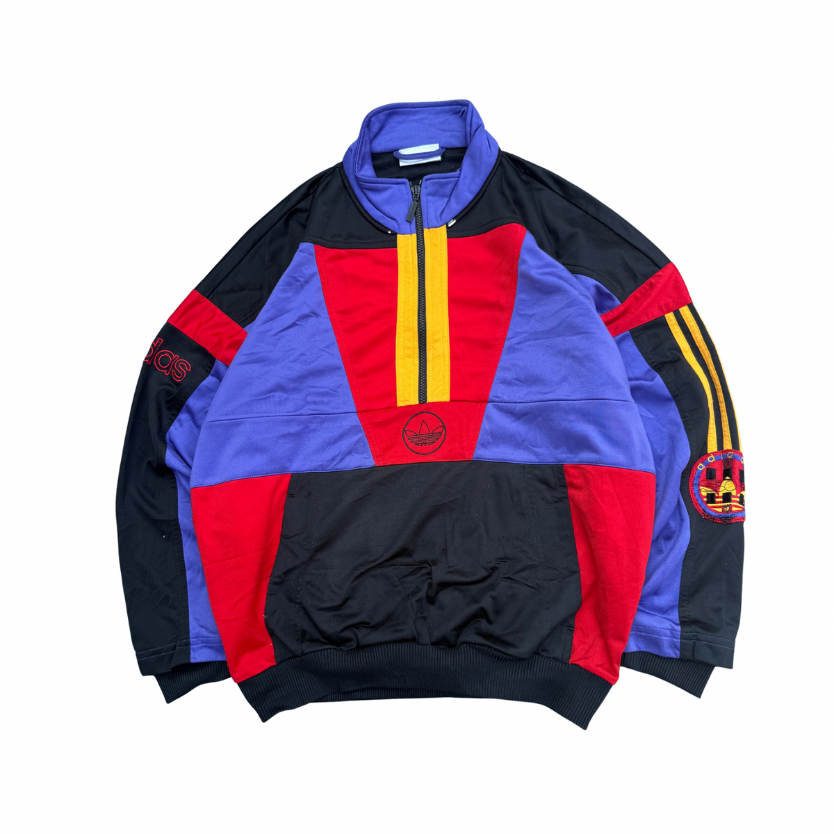 90S VINTAGE ADIDAS ZIPPER (638)