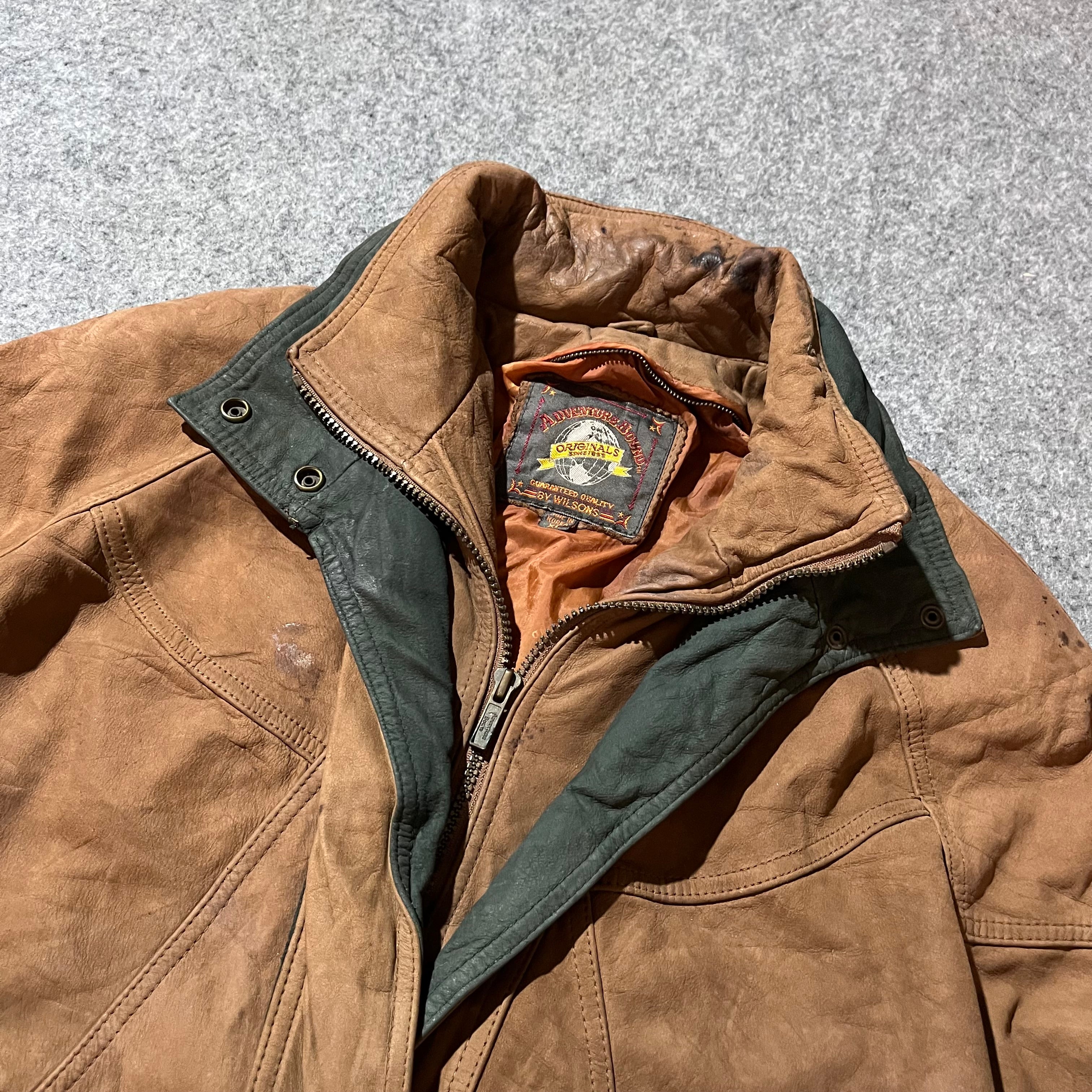 ADVENTURE BROWN LEATHER JACKET