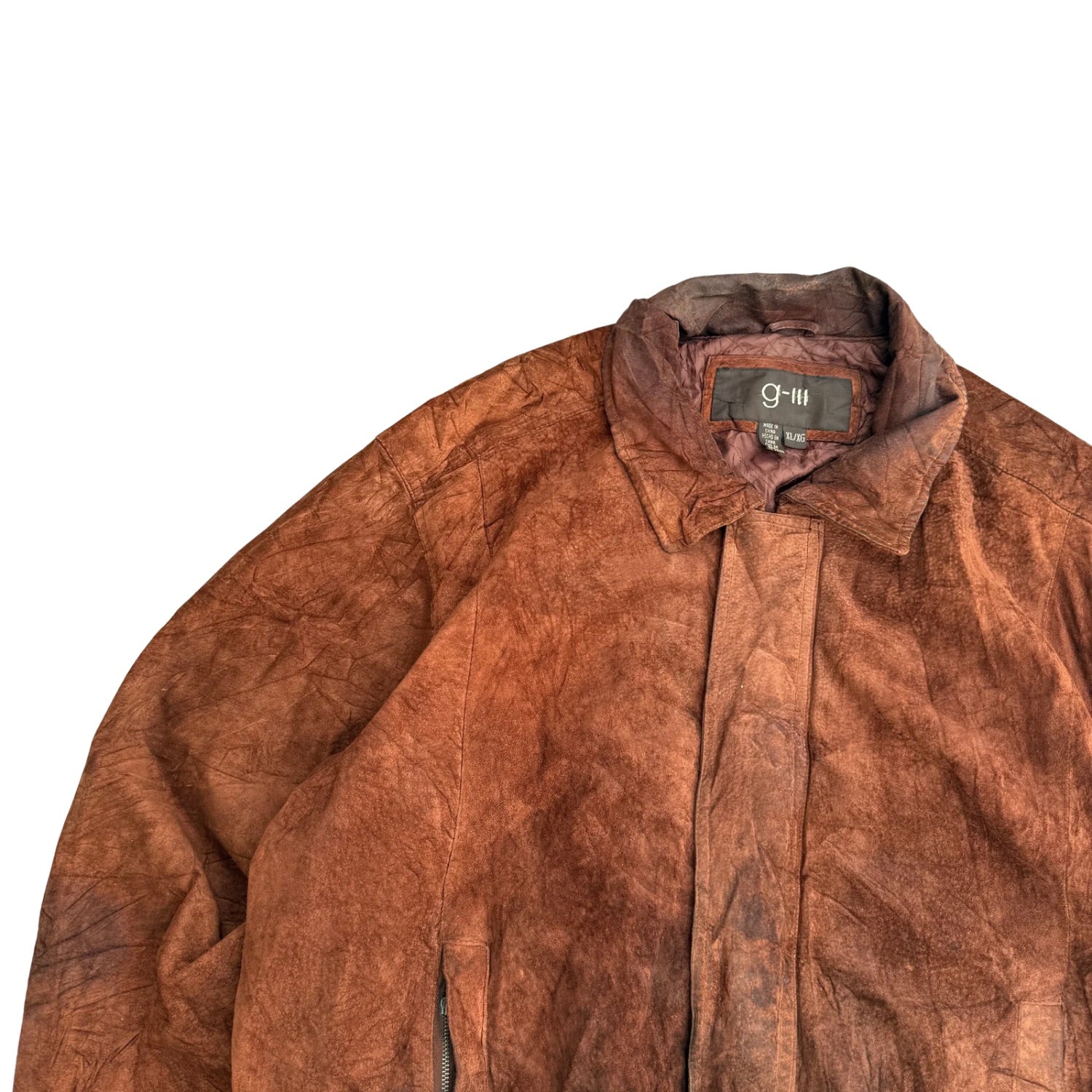 VINTAGE BROWN LEATHER JACKET (21)