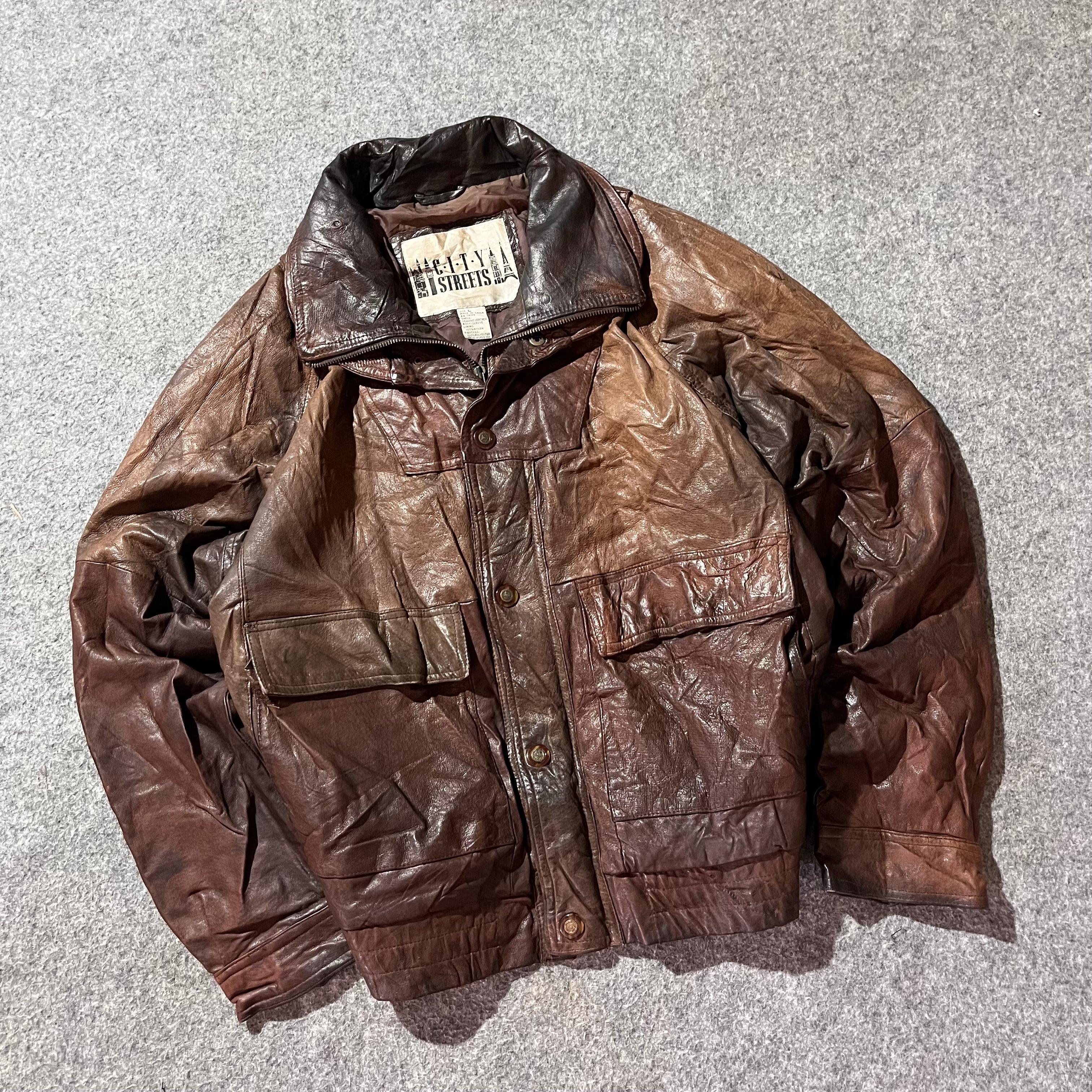CITY STREETS  LEATHER JACKET