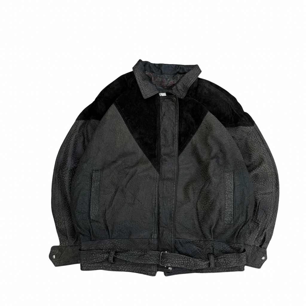 DIMITRI VINTAGE LEATHER JACKET (36)