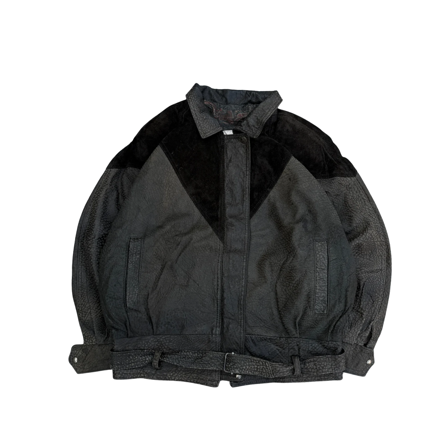 DIMITRI VINTAGE LEATHER JACKET (36)