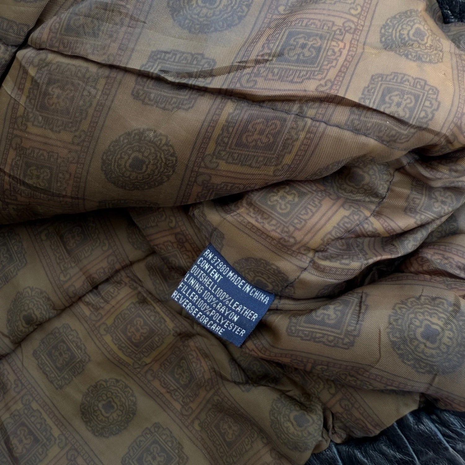 STRATOJAC VINTAGE LEATHER JACKET (44)