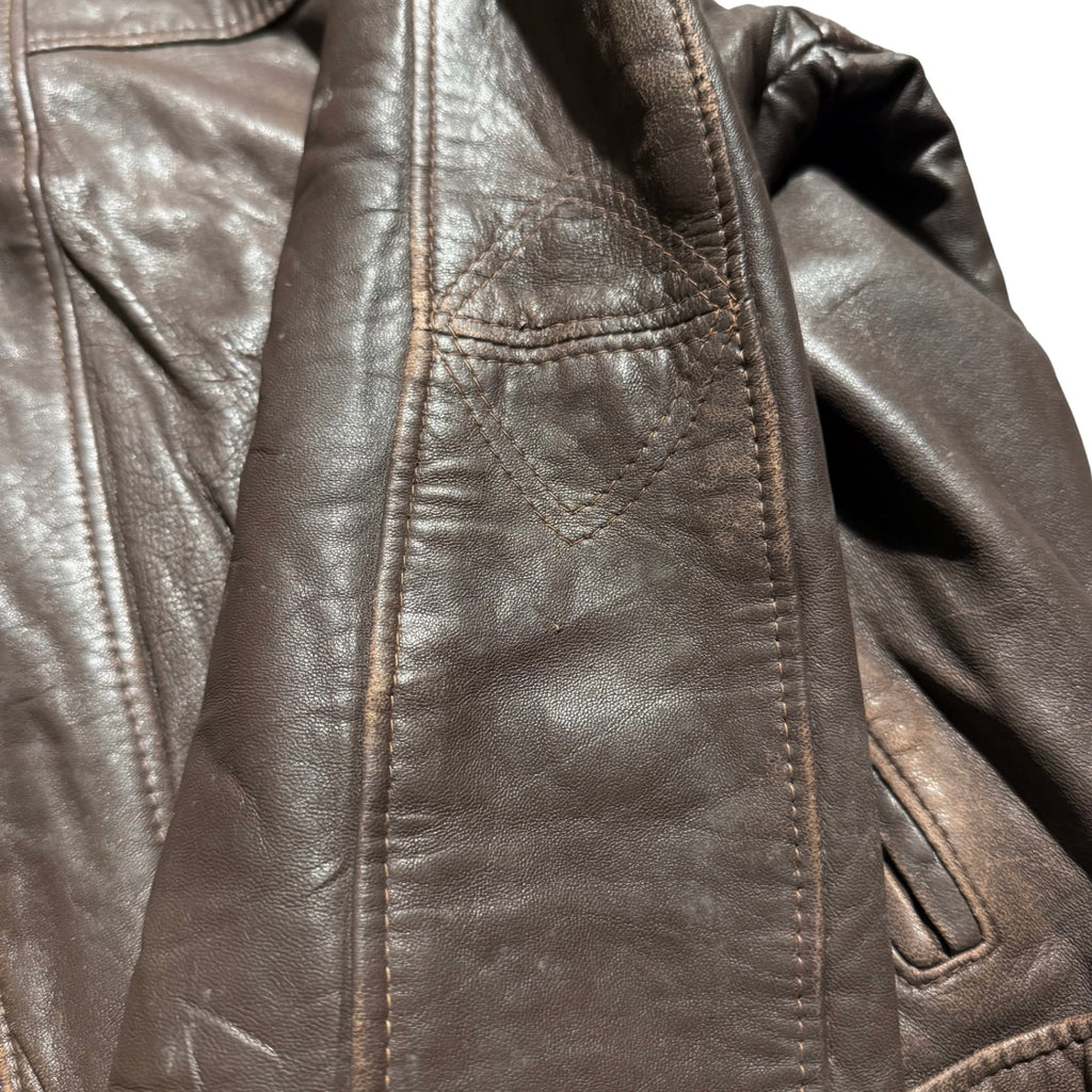 CP BROWN LEATHER JACKET
