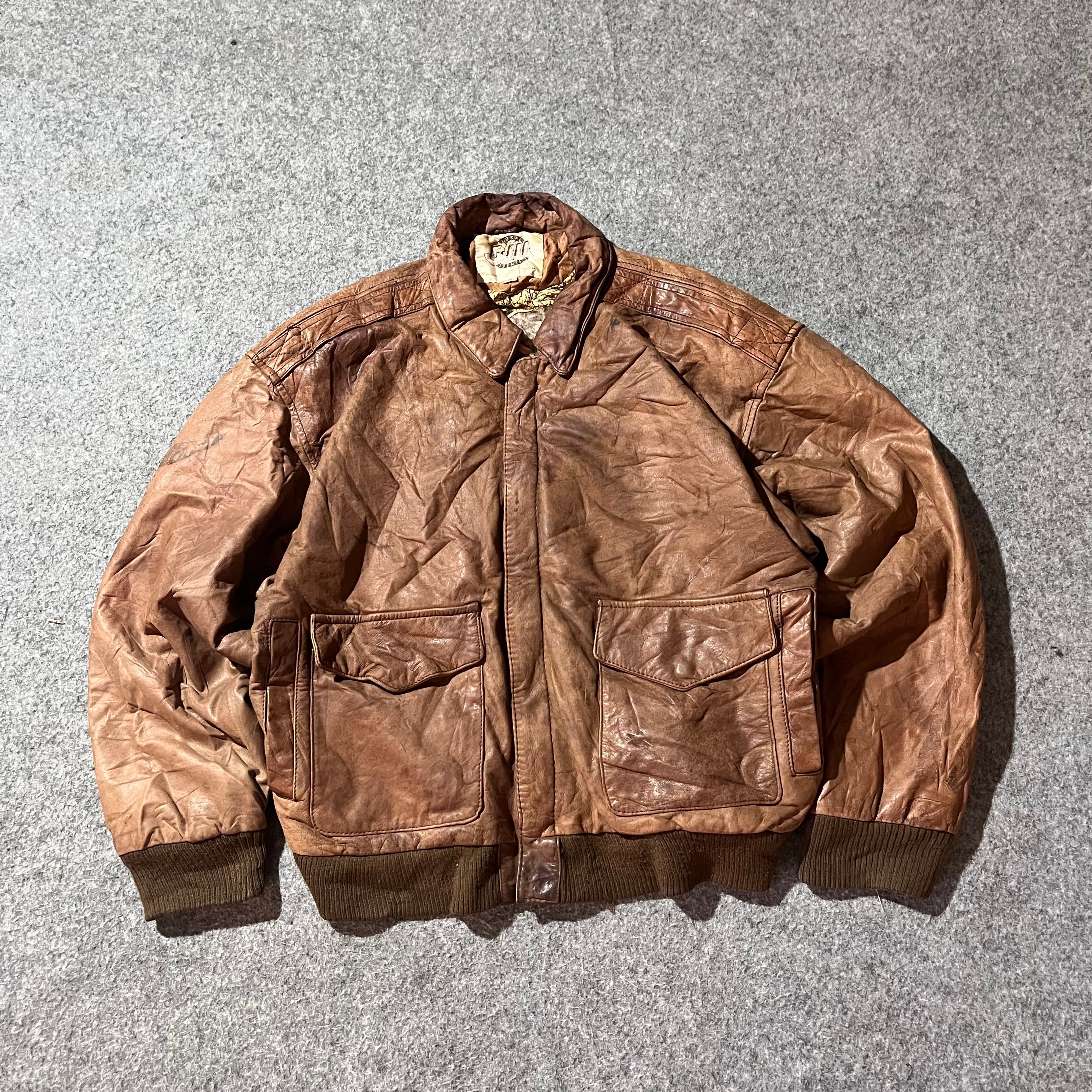 G-LLL LEATHER JACKET