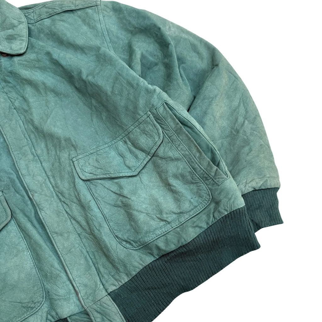 PARIS SPORT LEATHER JACKET RARE(13)