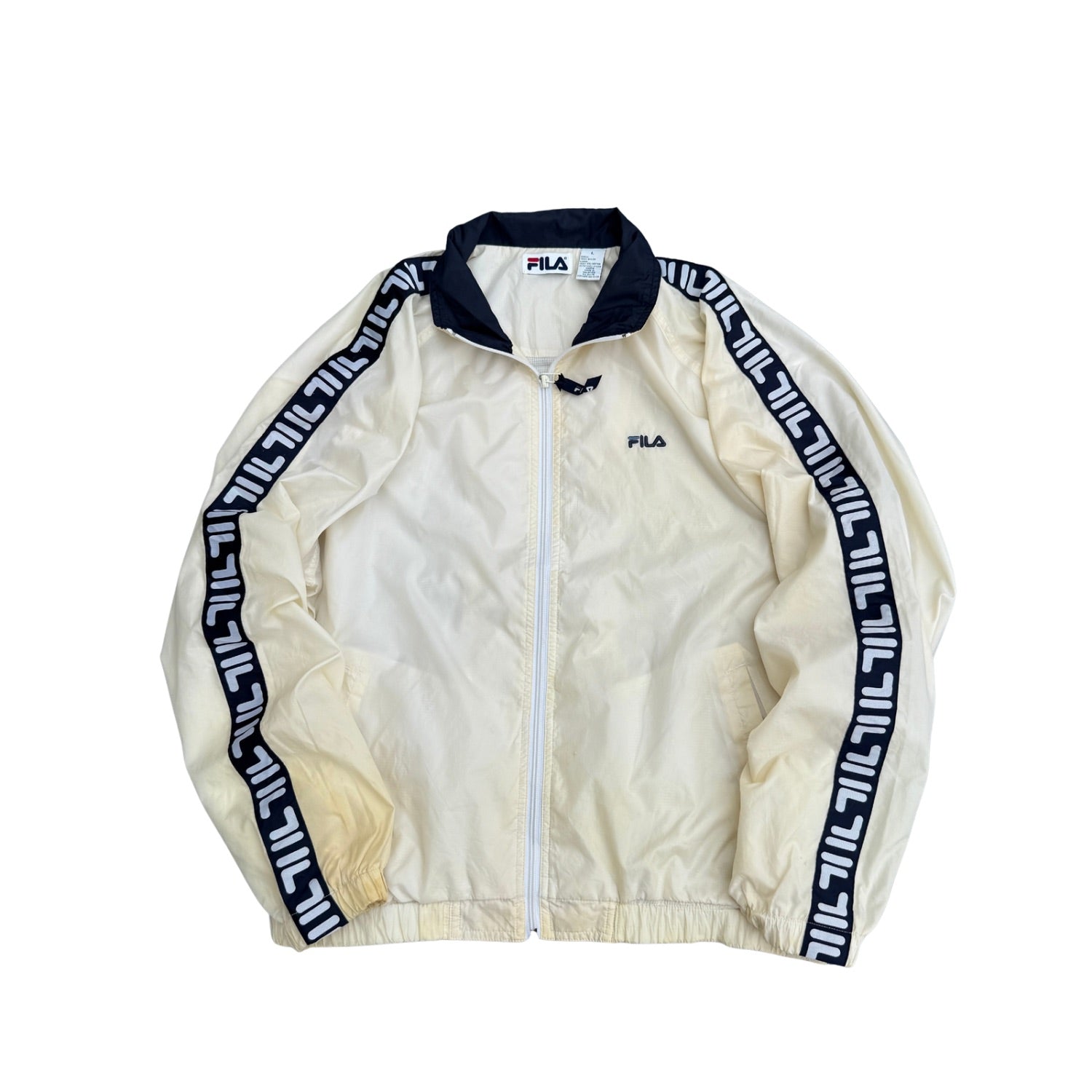 90S VINTAGE FILA WINDBREAKER (RARE)(120)