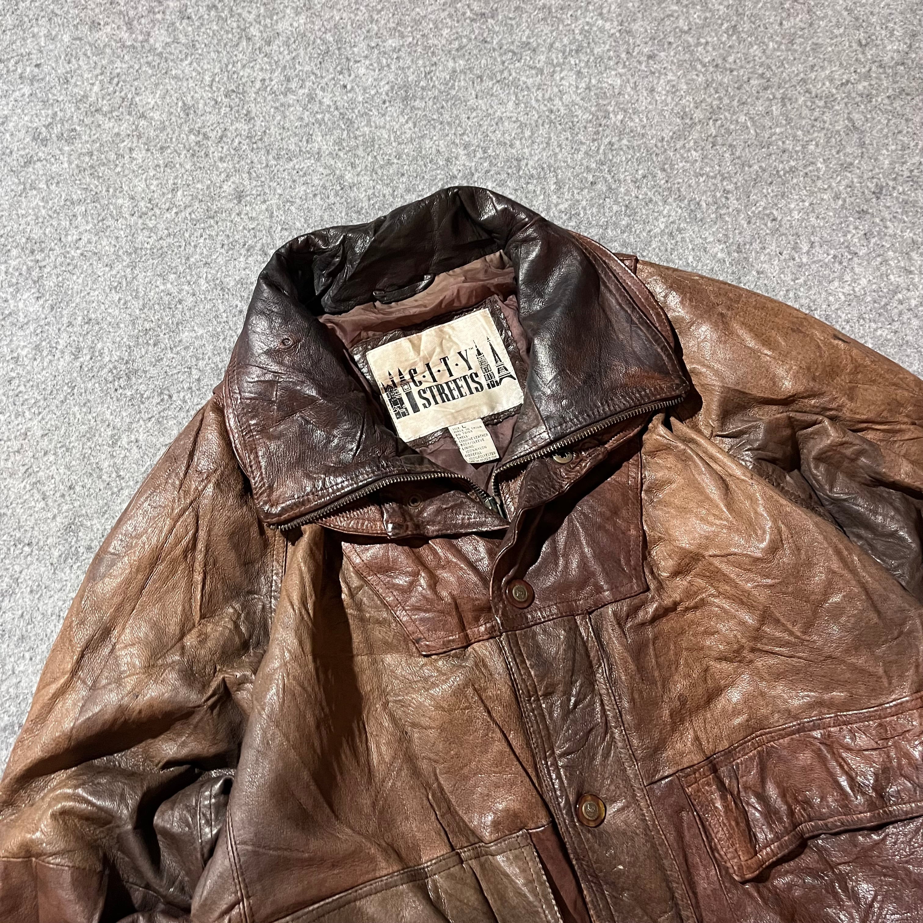 CITY STREETS  LEATHER JACKET