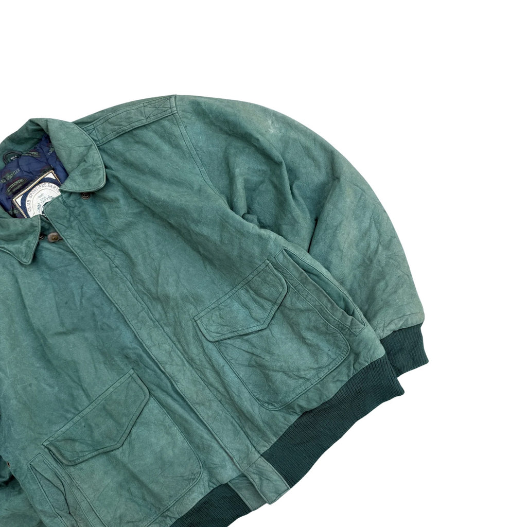 PARIS SPORT LEATHER JACKET RARE(13)