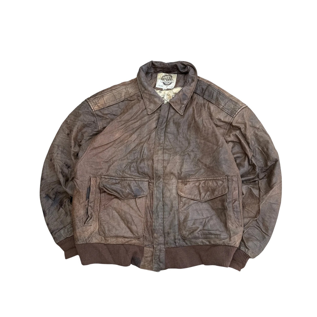 G-III  VINTAGE LEATHER JACKET (59)