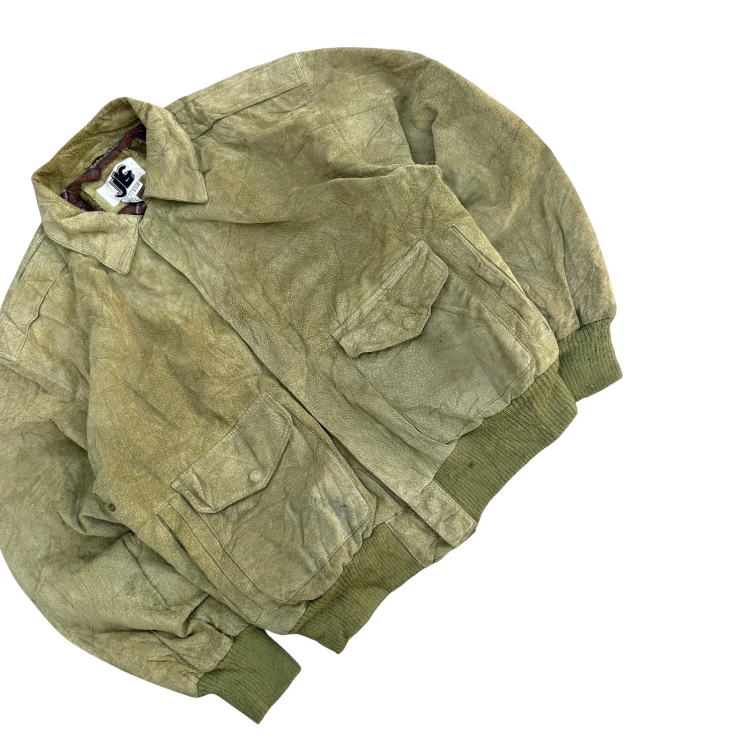 VINTAGE JLC LEATHER JACKET (1)