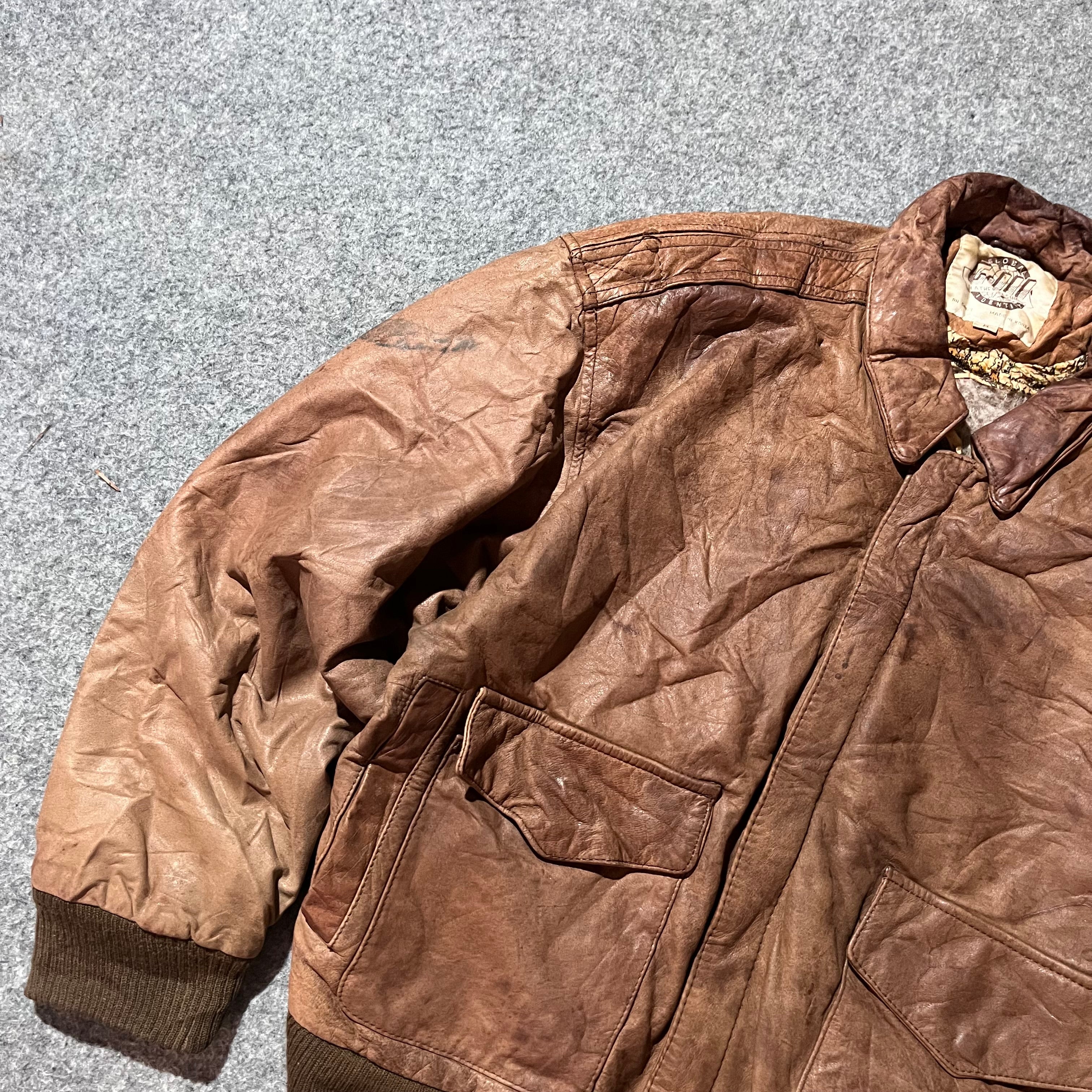 G-LLL LEATHER JACKET