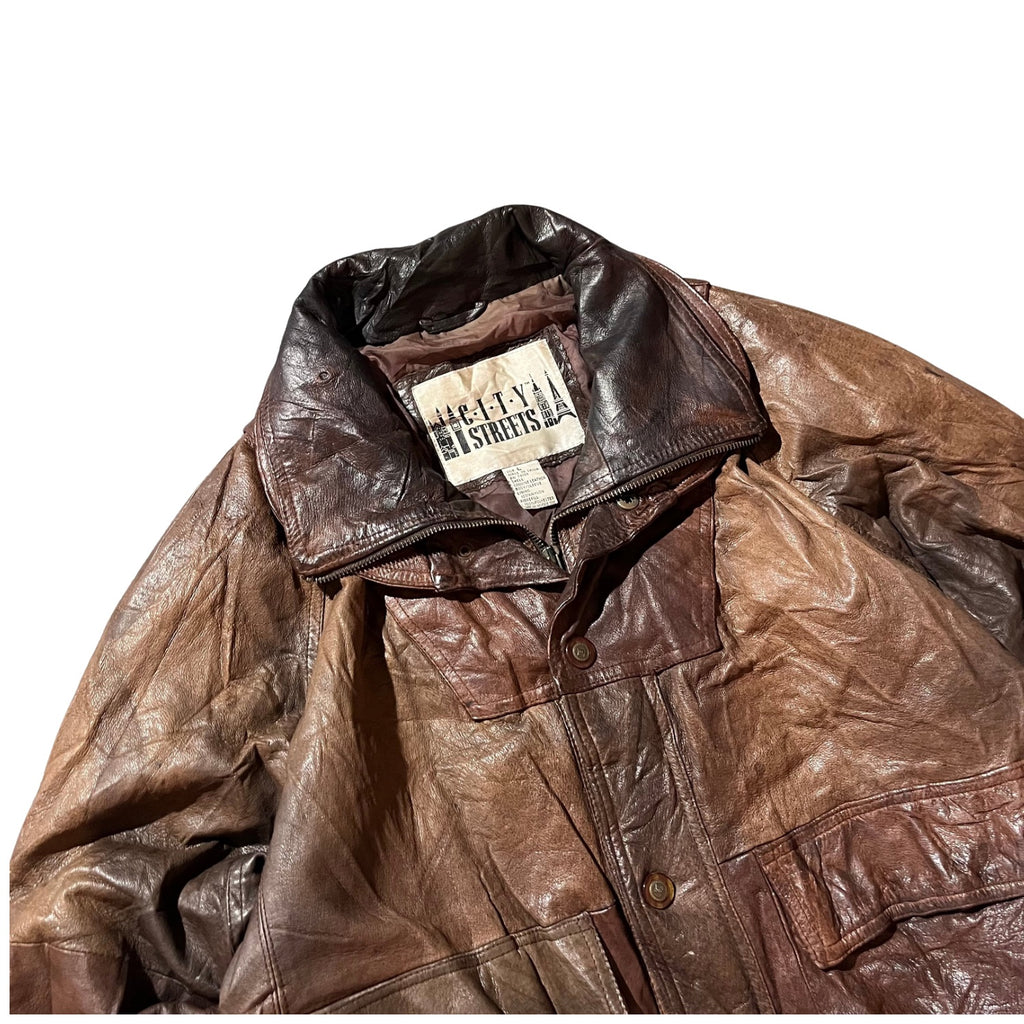 CITY STREETS  LEATHER JACKET