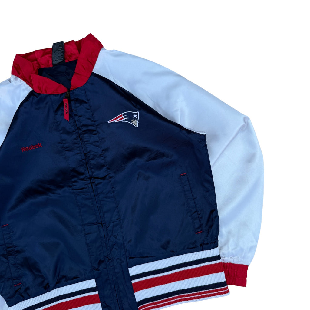Patriots satin bomber jacket (670)
