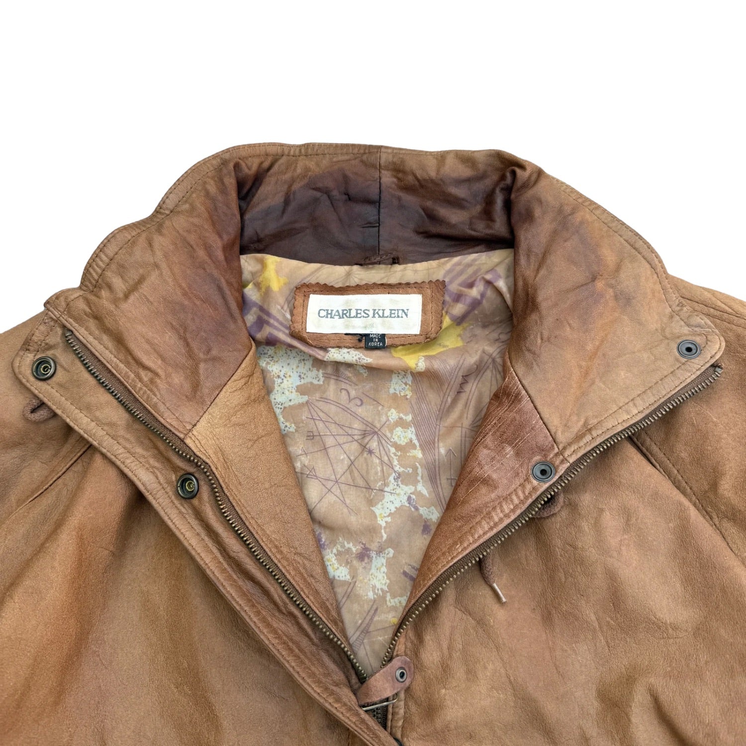 CHARLES KLEIN LEATHER JACKET (47)
