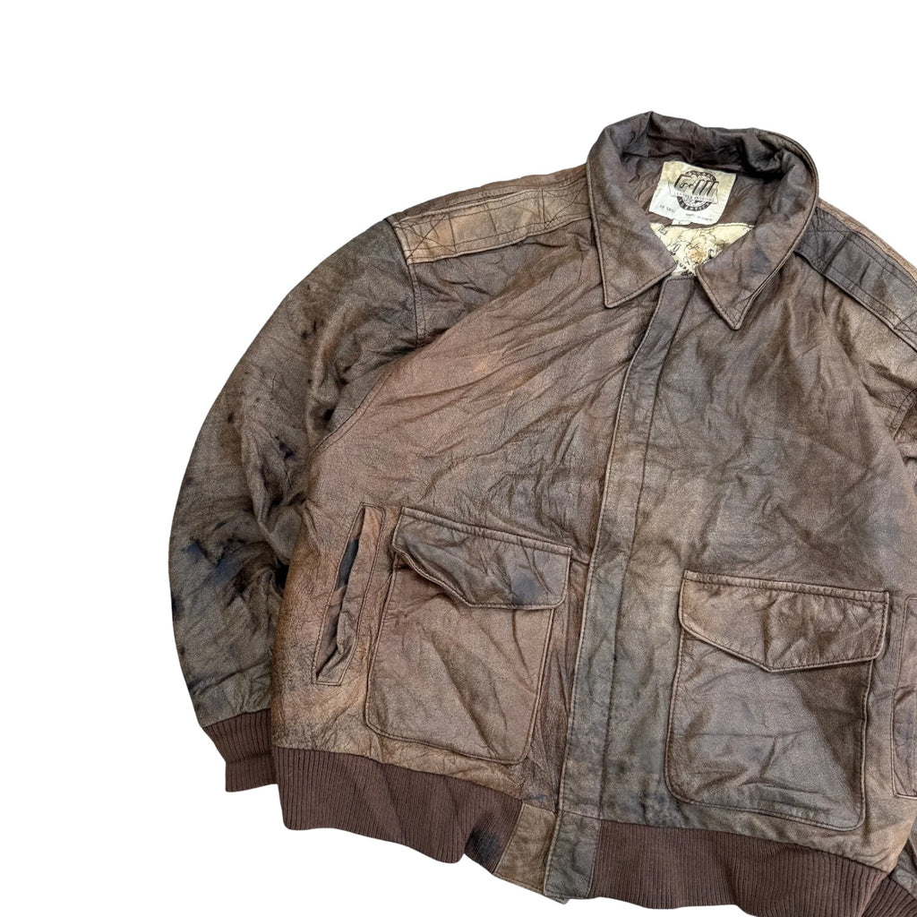 G-III  VINTAGE LEATHER JACKET (59)