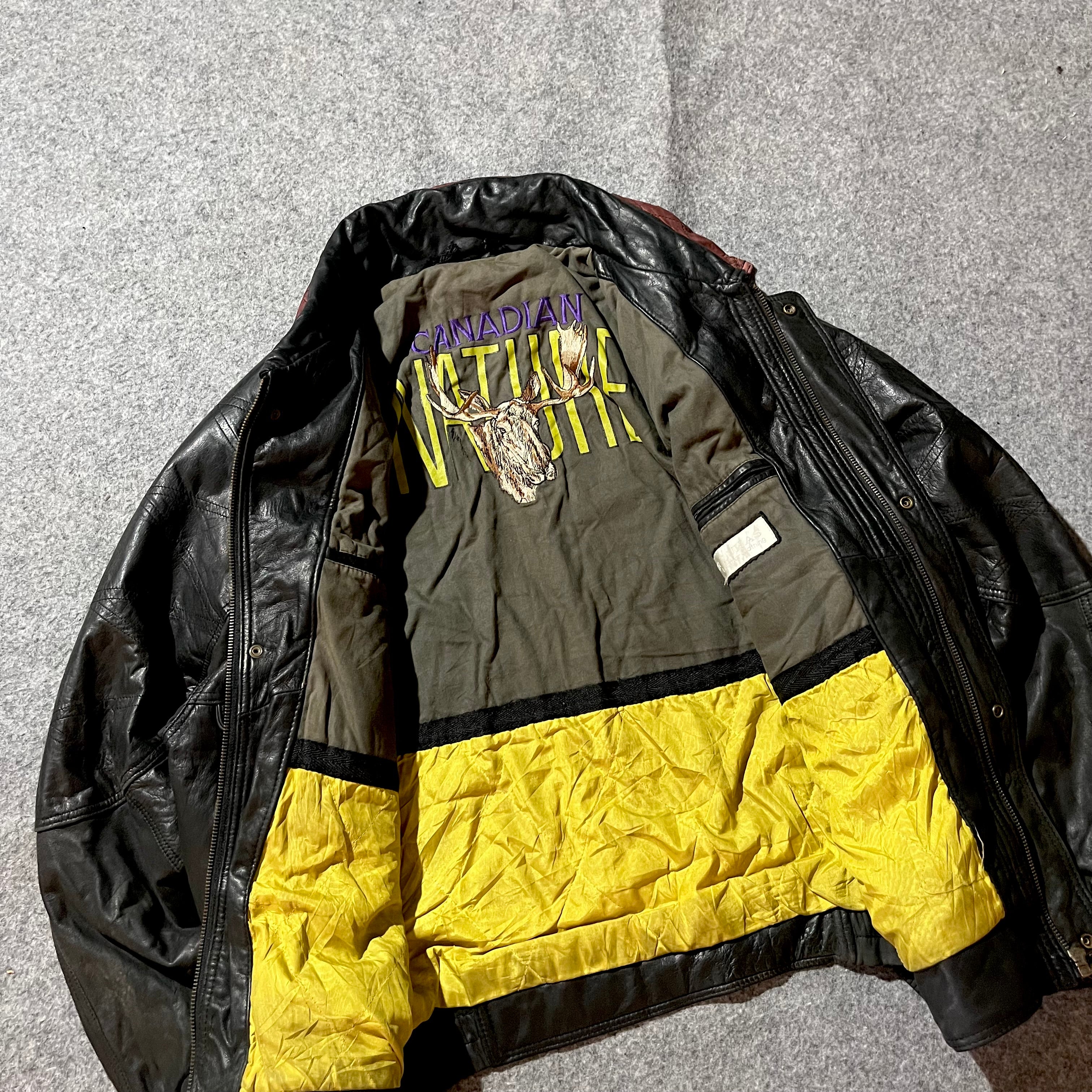 CANADIAN NATURF LEATHER JACKET