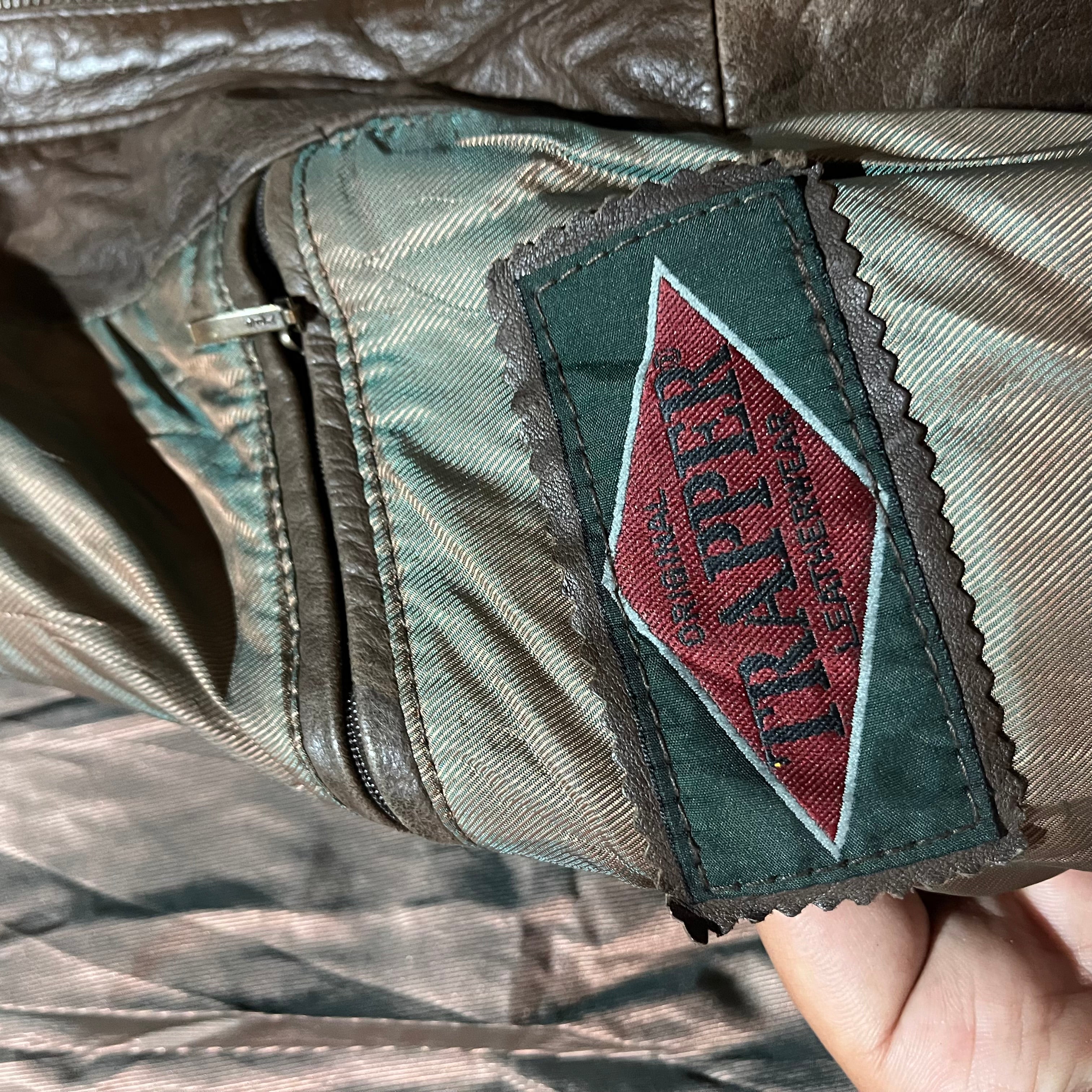 TRAPPER LEATHER JACKET