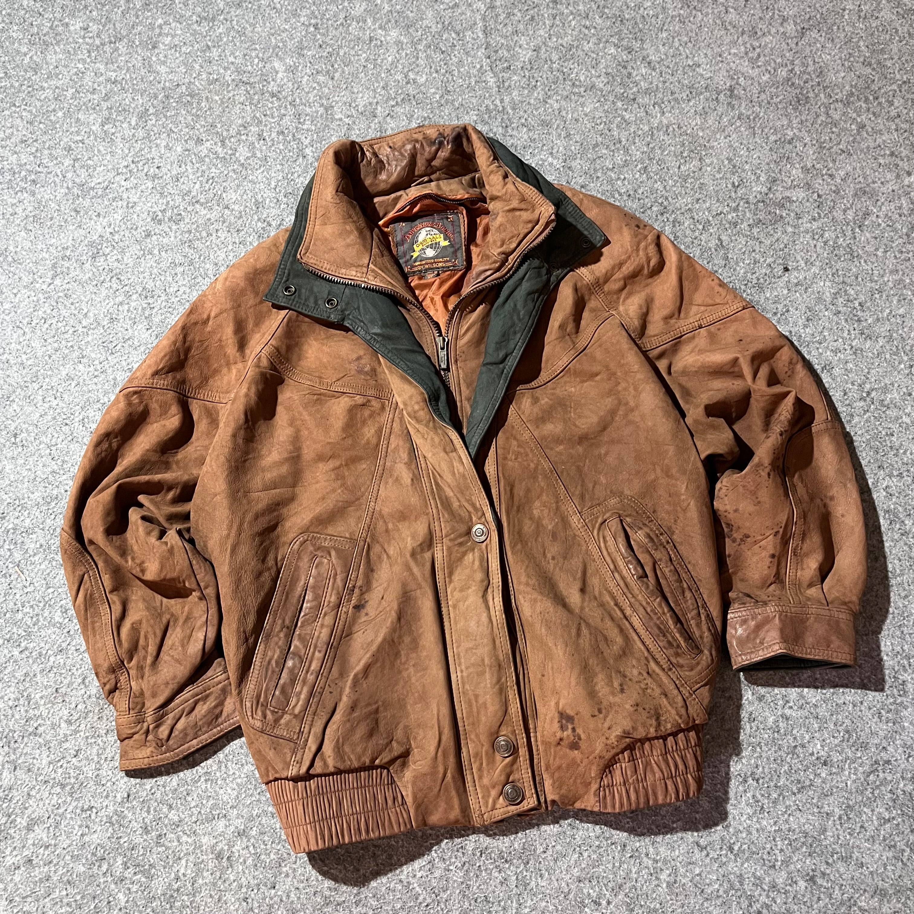 ADVENTURE BROWN LEATHER JACKET