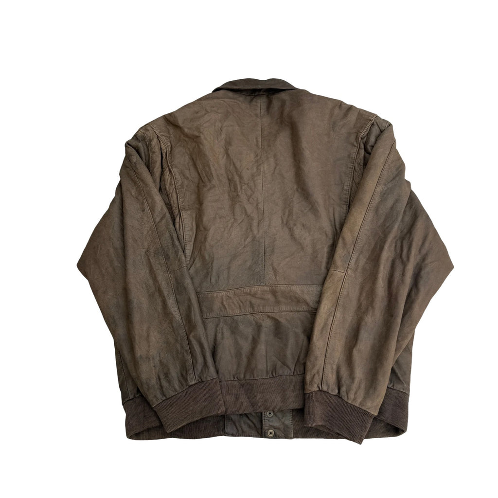 STRUCTURE LEATHER JACKET (20)