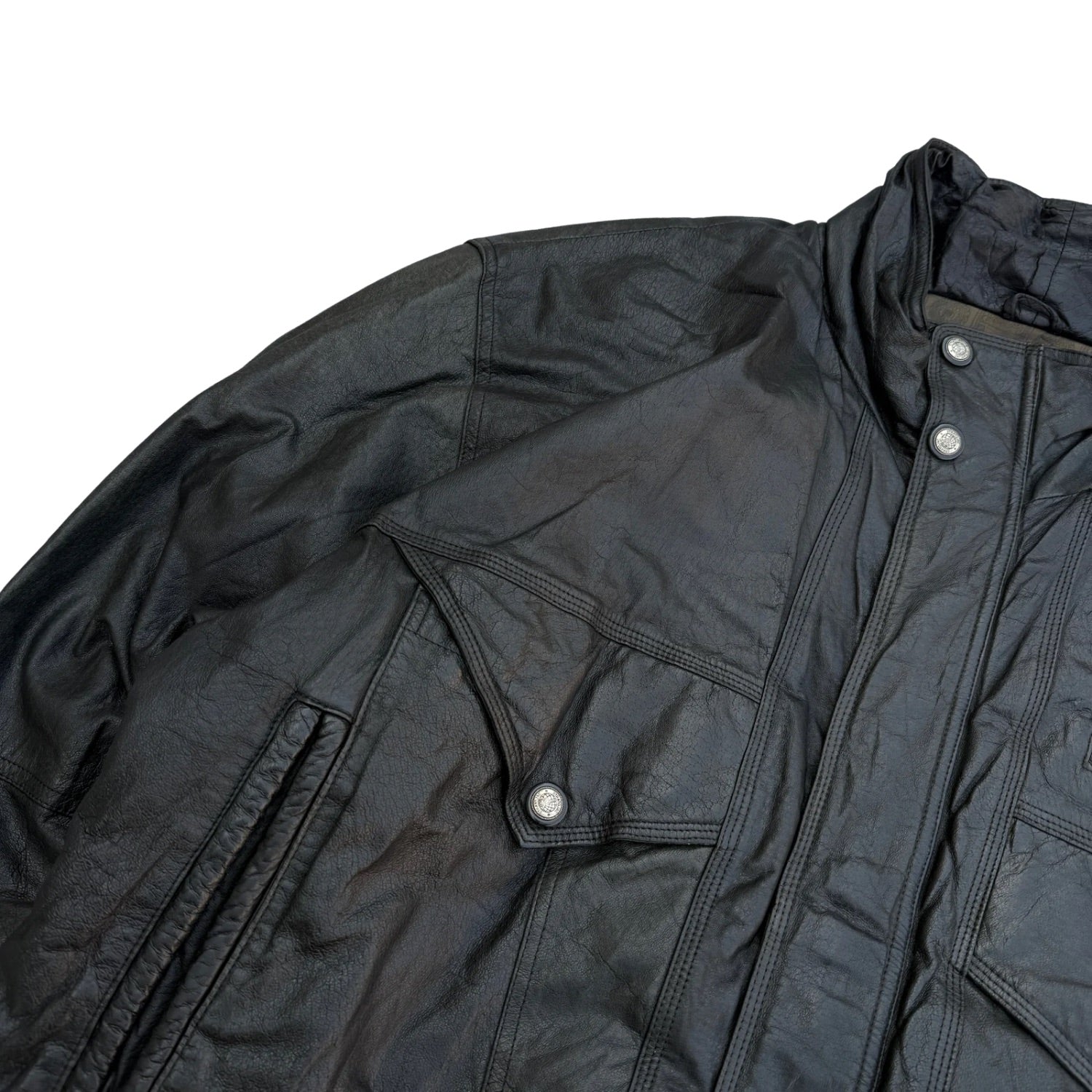 STRATOJAC VINTAGE LEATHER JACKET (44)