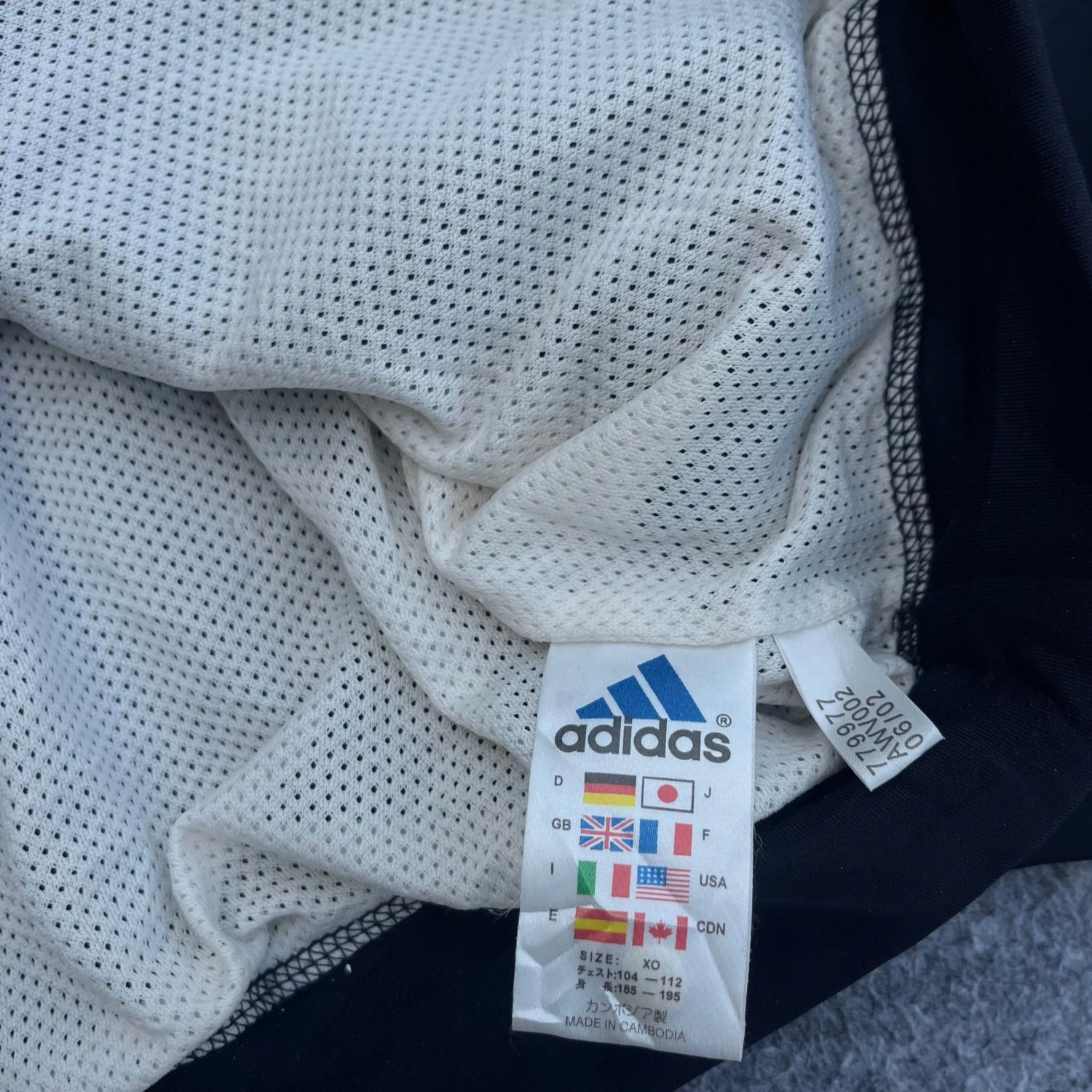 ADIDAS 1/4 QUARTER WINDCHEATER (475)