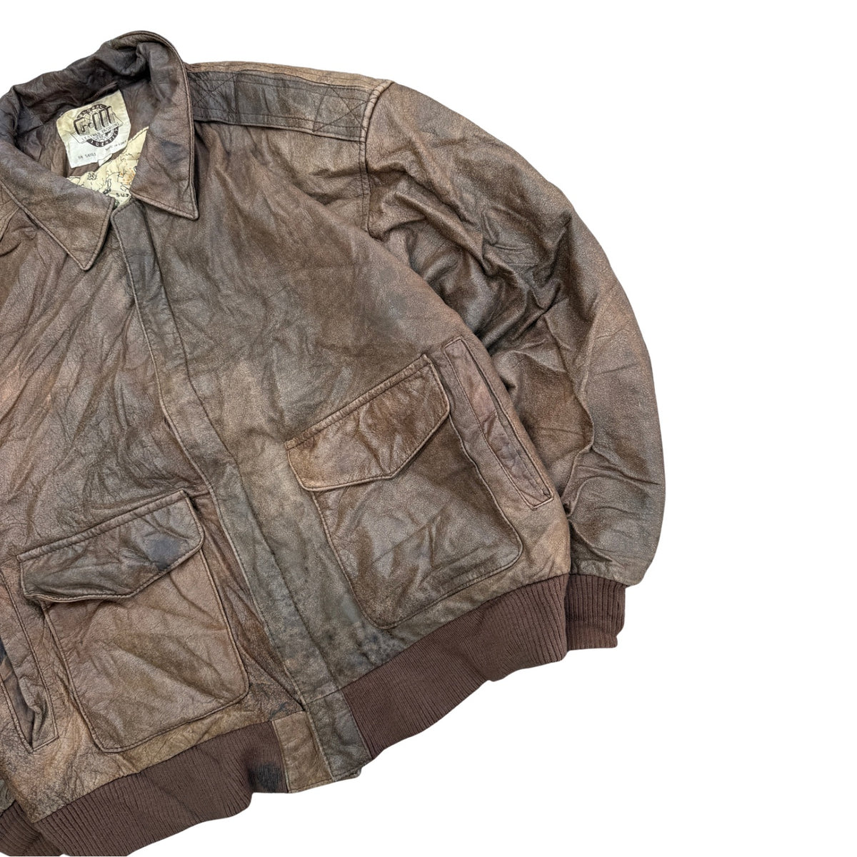 G-III  VINTAGE LEATHER JACKET (59)
