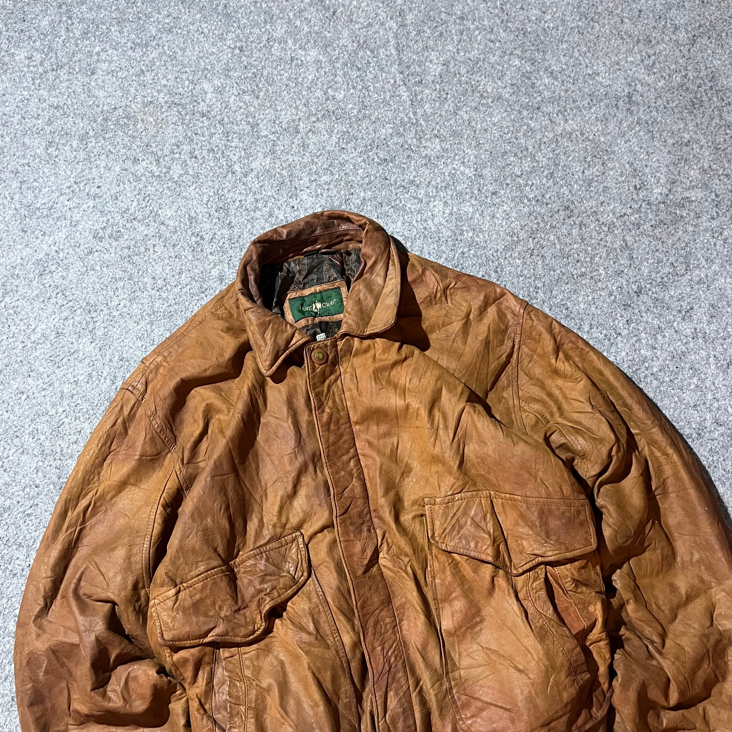 HUNT CLUB LEATHER JACKET