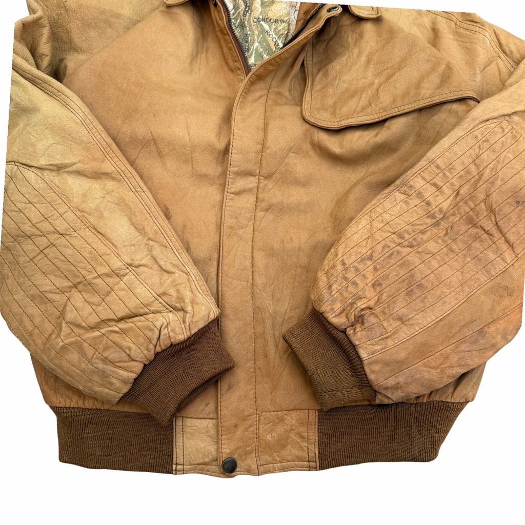 MARLBORO LEATHER JACKET (34)