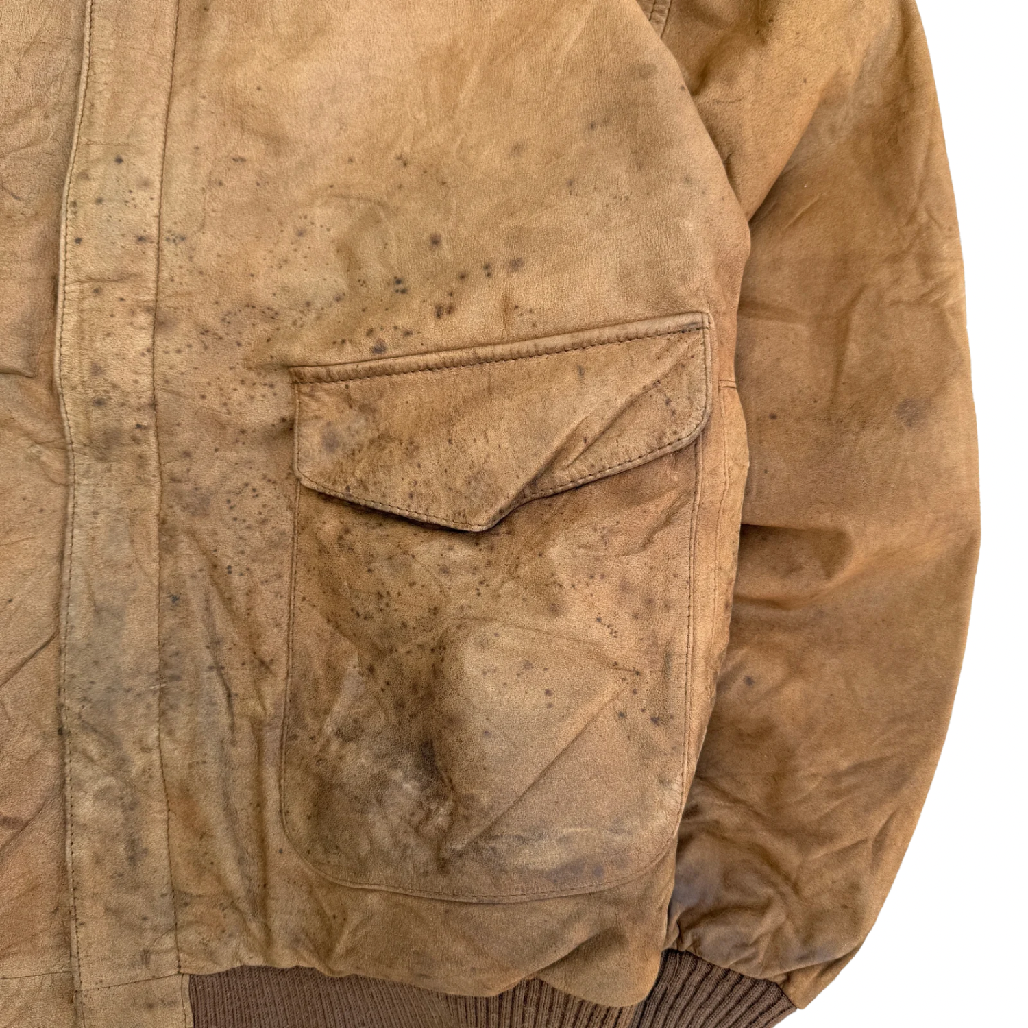 VINTAGE LEATHER JACKET (38)