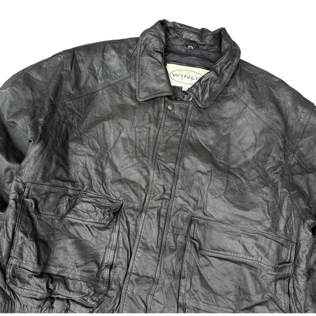 WINLIT LEATHER JACKET