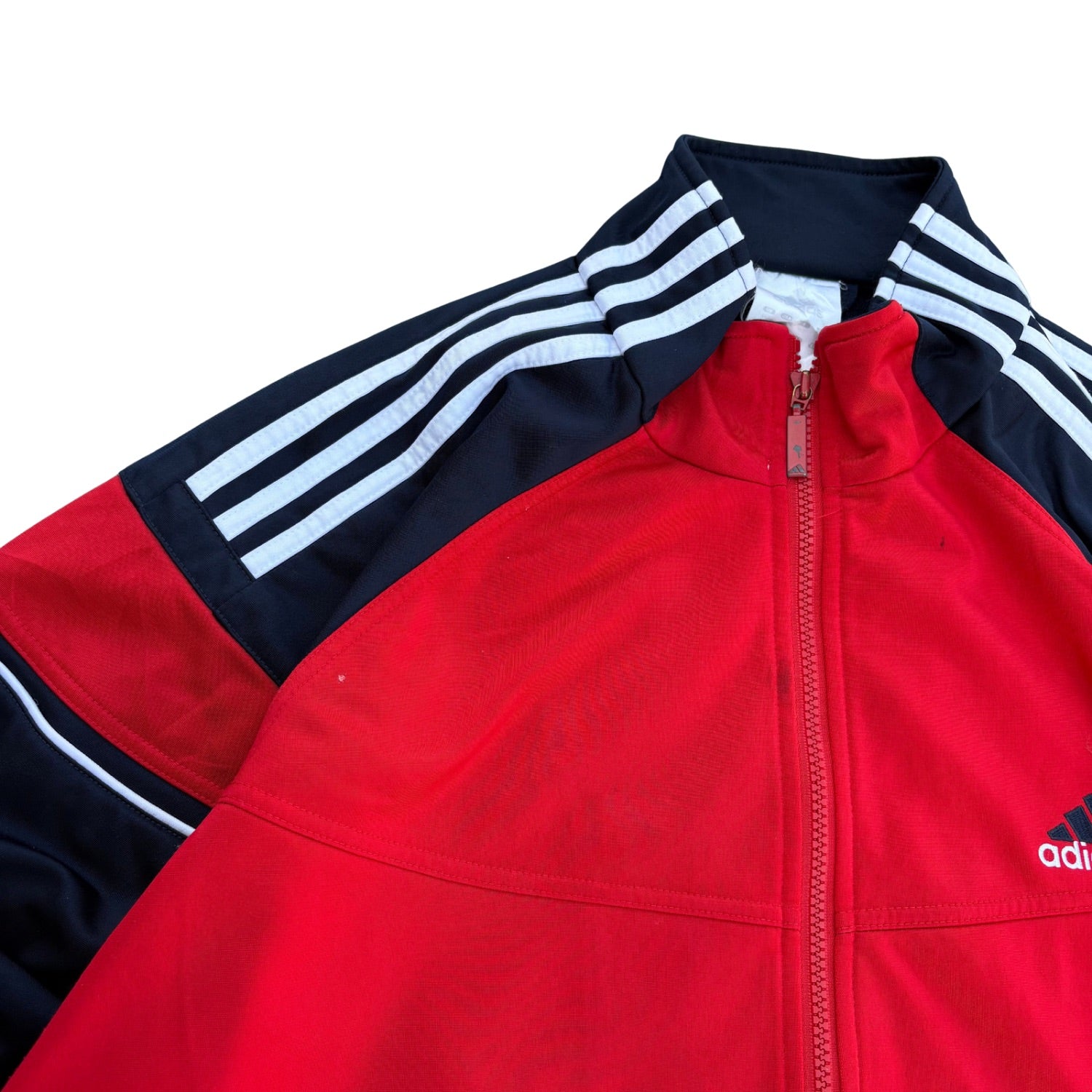 RED ADIDAS ZIPPER