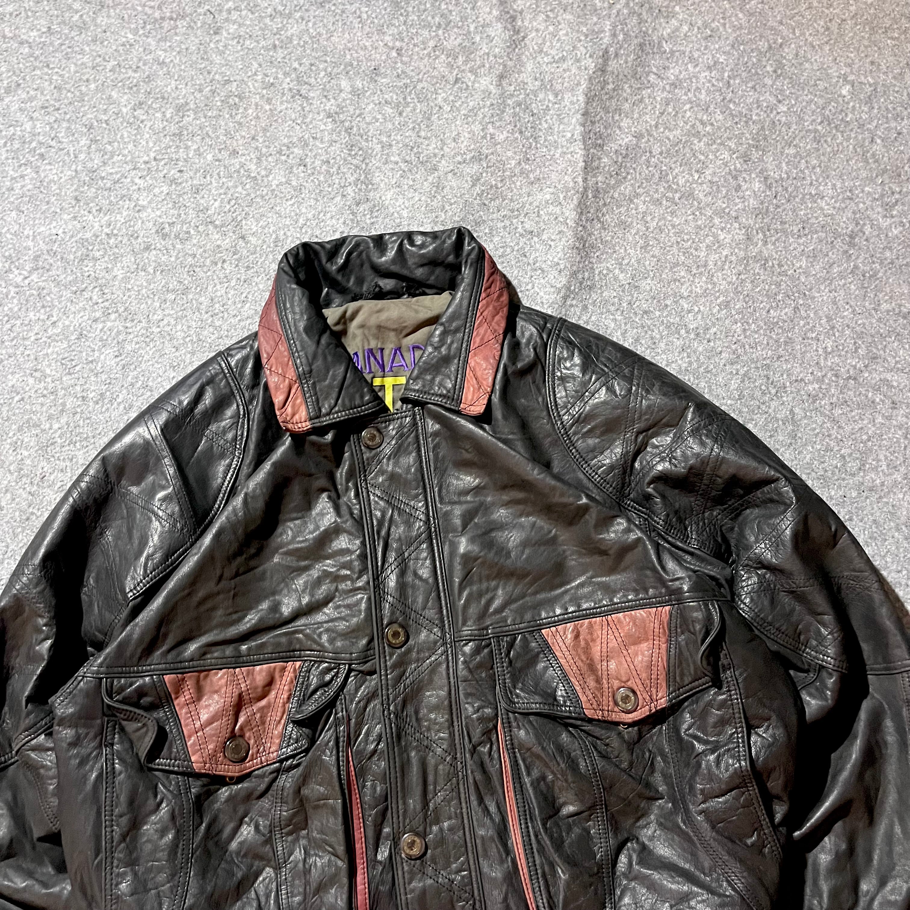 CANADIAN NATURF LEATHER JACKET