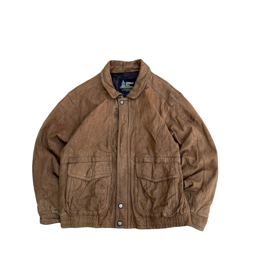 LONDON FOG VINTAGE LEATHER JACKET (8)