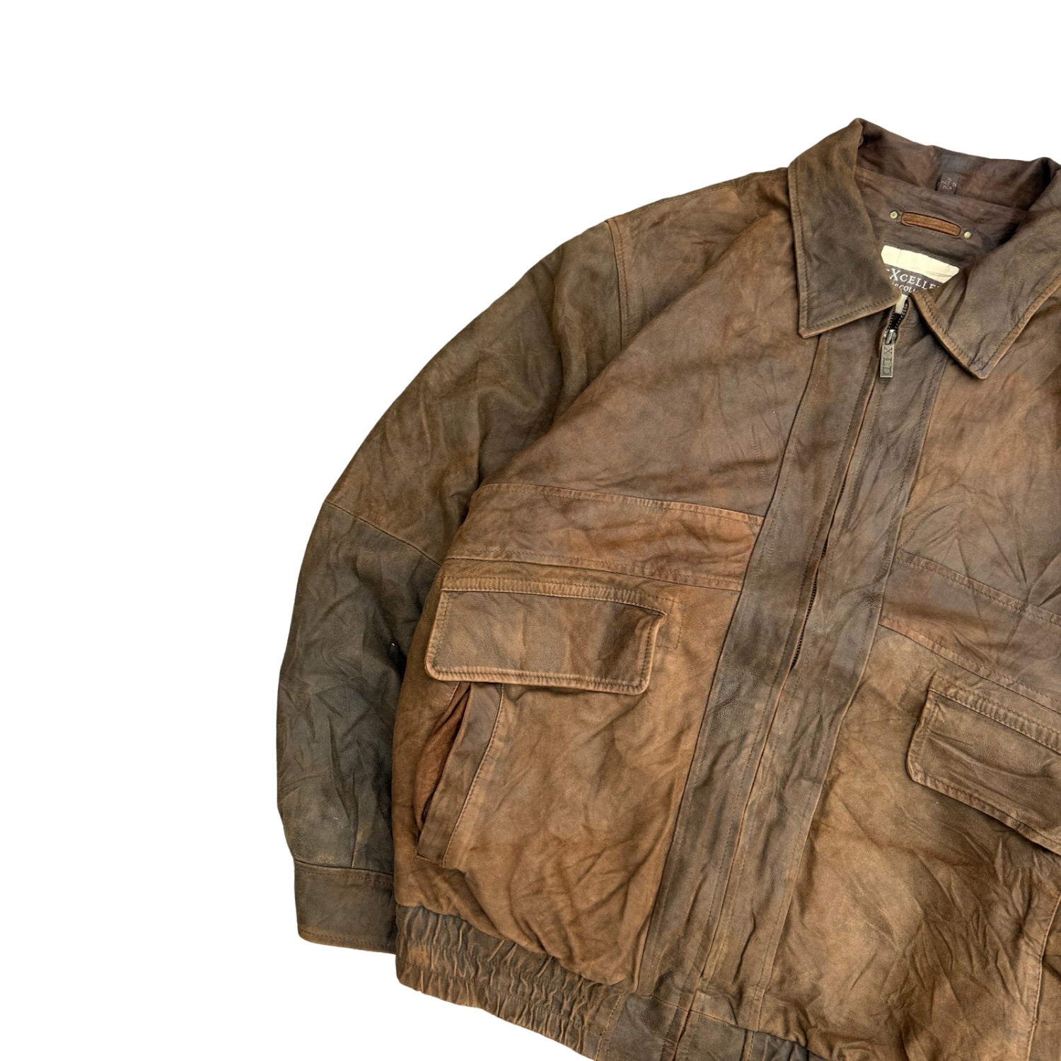 VINTAGE EXCELLED LEATHER JACKET (25)