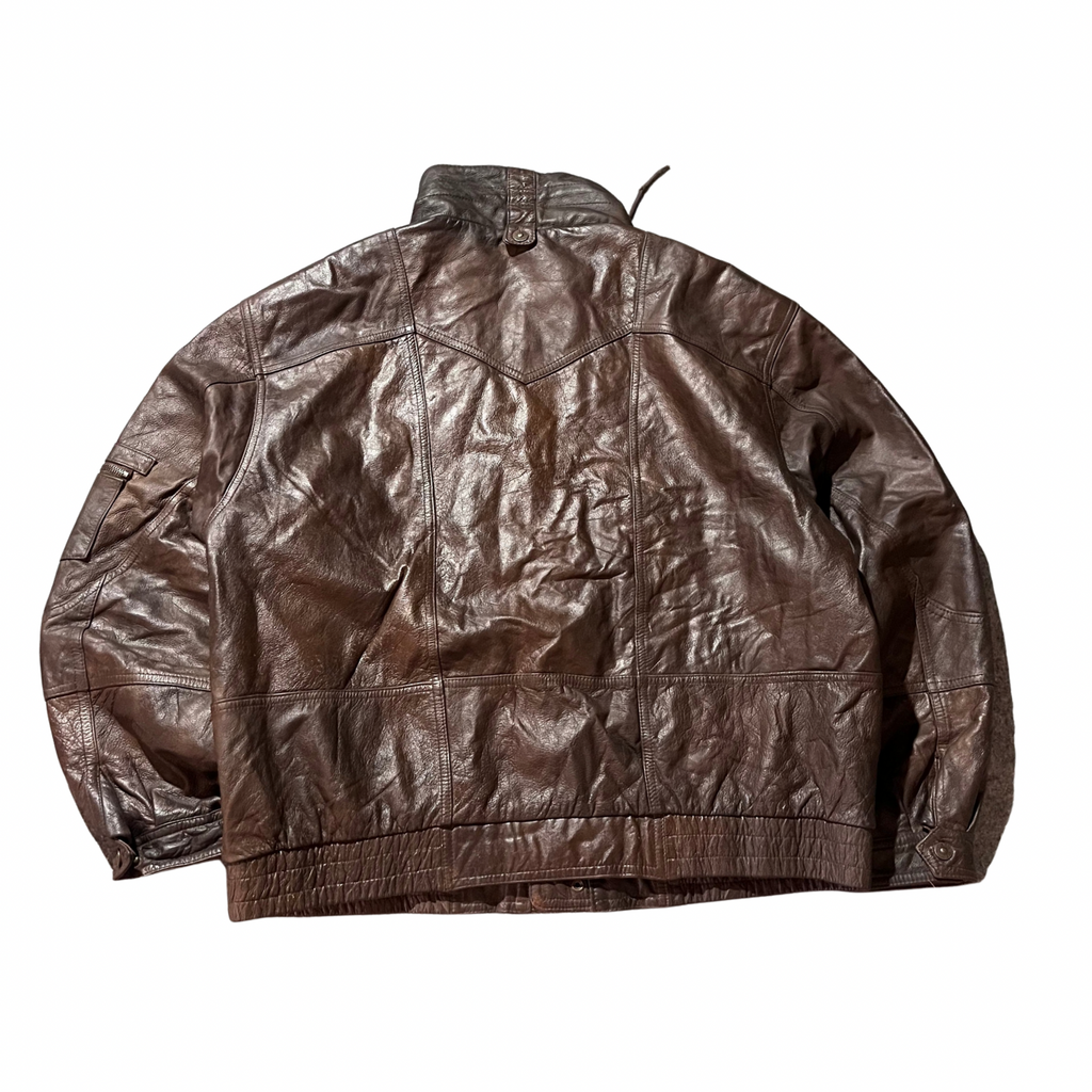TRAPPER LEATHER JACKET