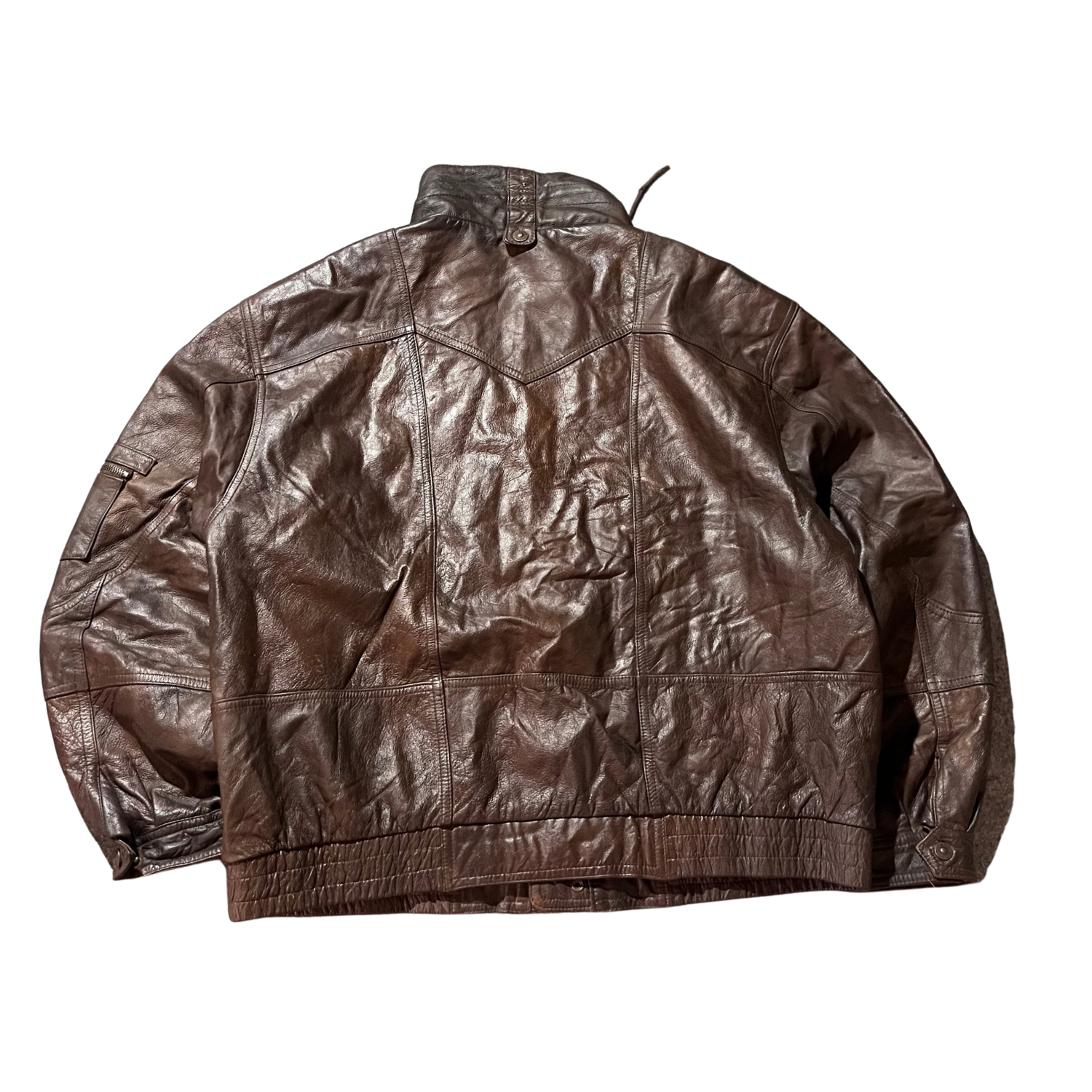 TRAPPER LEATHER JACKET